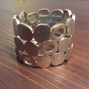 NWT Kenneth Cole Brass Stretch Bracelet